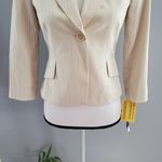 Tahari  Arthur S. Levine Elizabeth Striped Havana Nights Blazer Jacket 0 Photo 3