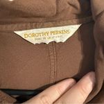 Dorothy Perkins ‎ Brown Button-Up Shirt Photo 2