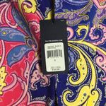 Ralph Lauren Women Sporty Vibrant Paisley Print golf Pants 6 NWT Stretch Comfort Blue Photo 5