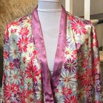 Victoria's Secret Vintage Victoria’s Secret Purple Floral Feminine Romantic Robe Kimono Size M/L Photo 1