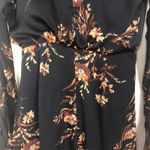 Equipment  Long Sleeve V-Neck Floral Faux Wrap Dress Size XS Photo 10