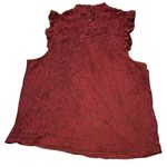 Bleuh Ciel Lace Top Back Button Closure Size L Photo 1