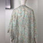 ZARA Elegant Paisley Kimono Robe Photo 9
