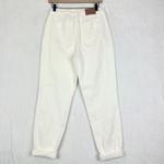 Judy Blue  High Rise Cuffed Jogger Jean Size 3/26 NEW Ecru White Non Distressed Photo 2