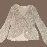 Pink Lily gorgeous gold sequined top!! Photo 0