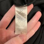 Akira Chicago Black Label Dress Womens Small Black Gold Metallic Sleeve‎ Shift Photo 3