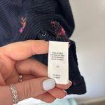 Lucky Brand  Navy Striped Racerback Top size Large Photo 5