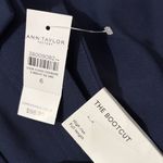 Ann Taylor  Factory Navy Boot Cut Pants Size 6 NWT Photo 3