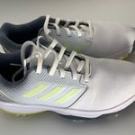 Adidas Women’s Golf Shoes Size 4 White Gray Yellow Bounce Spiked FW5642 Photo 0