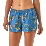 Patagonia  barely baggies shorts 2.5” parrots birds print port blue performance Photo 1