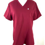 Fabletics  Women's Vital Shirt 1 Pocket Scrub Short Sleeve Top Size Medium Photo 0