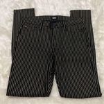 Hudson Jeans Hudson Barbara High Waisted Gold Stripe Skinny Jeans Photo 2