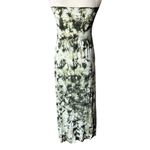 Philosophy Green Tie Dye Strapless Jersey Knit Maxi Dress Size S Summer Casual Photo 2