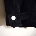 Disneyland Resort L Corduroy Fur Trim Snap Park Jacket in Black Brown Photo 6