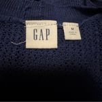 Gap Deep Blue Women's Knitted Open Front Cardigan Sz M Photo 3
