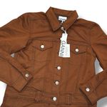 Ganni  Caramel Cafe Mixed Denim‎ Mini Dress Photo 4