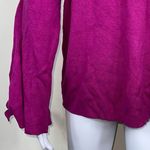 CAbi  Split Bell Sleeve‎ Magenta Sweater Photo 9