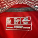 New Balance tech polo Golf shirt Short Sleeve Red L NWT Photo 8