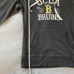 UCLA 1919 Bruins Grey Knit Hooded Sweatshirt Gray Photo 8