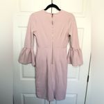 Rachel Parcell Light Pink  Bell Sleeve Sheath Dress Size S Photo 4