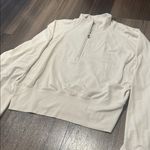 Lululemon  White Opal Ready to Rulu Half-Zip Pullover Photo 1