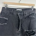 PacSun Black Acid Wash Distressed Ultra High Rise Slim Denim Jeans 27 Photo 4