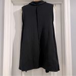 She & Sky  Women’s Black Faux Fur Vest Sz Small Photo 1