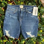 L'Agence L’Agence Denim Bermuda Shorts Size 26 NWT Photo 0