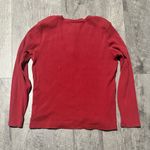 Carhartt Women's Loose Fit Heavyweight Long Sleeve T-Shirt Red XL workwear Photo 2