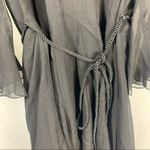 La Ligne 100% silk India mini dress in black size small Photo 8