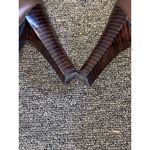 Worthington Women's 8M Heeled Ankle Bootie Soft Brown Leather Cinched Top Photo 7