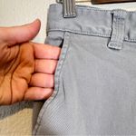 ZARA Grey Cargo Straight Leg Chino Pants Womens 30 Casual Classic Fall Photo 1