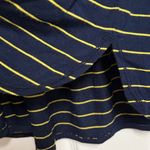 Max Studio New  Navy and Yellow Striped Tank Top Photo 3