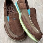 Ariat Shoes Womens Size 9.5 B Cruiser Brown Leather Slip On Loafer Photo 2