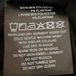 Tiger Mist Black Ruched Ruffle Layered Tiered Stretch Mini A-line Skort Skirt S Photo 5