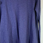 Free People We The  Trapeze Top Blue Oversized Small‎ Relaxed Beachy Boho Swing Photo 0