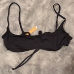 SKIMS  Black Bikini Top Photo 0