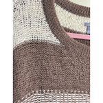 Aerie  drop shoulder neutral stripe oversized sweater, NWT, size L/XL Photo 11