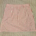 American Eagle  Gingham Skirt sz S Photo 2