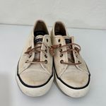 Sperry Top Sider Oat Cream Boat Shoes Size 7.5 Photo 1