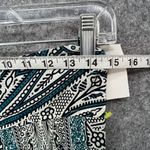 Palazzo Pants Womens 28 Multicolor Paisley Slit Wide Leg Festival Beach Boho NEW Black Photo 5