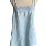 ZARA ARA-BLUE CHAMBRAY MINI DRESS-SIZE LARGE Photo 0