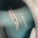 Skechers Sketchers Women’s Go Walk Arch Fit White Lace Up Low Top Running Shoes Size 9.5 Photo 2