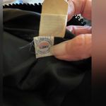 Glen Echo Sportswear vintage open front black blazer w/braided swirl trim sz. 14 Photo 8