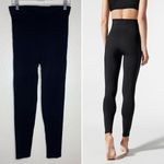 BLANQI Size Medium Highwaist Postpartum/ Nursing Support Leggings Black Photo 4