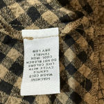 Habitat  Ruched Sleeve Jacket Top Womens M Brown Button Front Shirt Photo 5