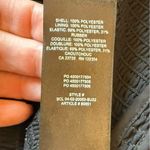 Wilfred  Wistful Blouse Black Sheer Long Sleeves Smocked Surplice Size Medium EUC Photo 3