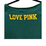 PINK - Victoria's Secret Victoria’s Secret PINK NFL Green Bay Packers LET’S GO PACKE Sequin Sweatshirt XS Photo 6