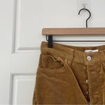 RE/DONE  70'S ULTRA HIGH RISE BELL BOTTOMS Corduroy Pants Camel Photo 7