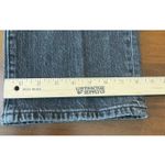 Anne Klein  Womens 12 The Straight Crop Black Denim Jeans Preppy Casual Going Out Photo 4